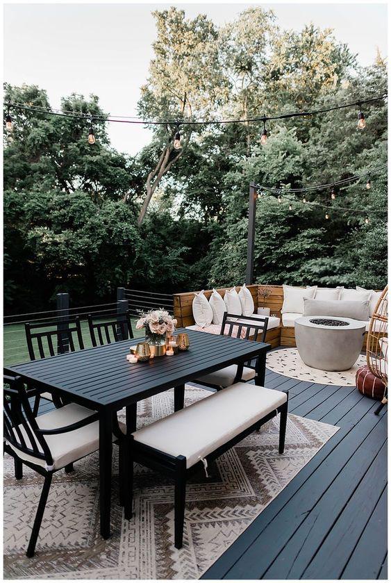 Ideas para una terraza grande