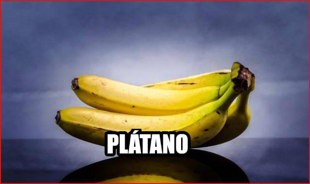frutas para aumentar masa muscular platano