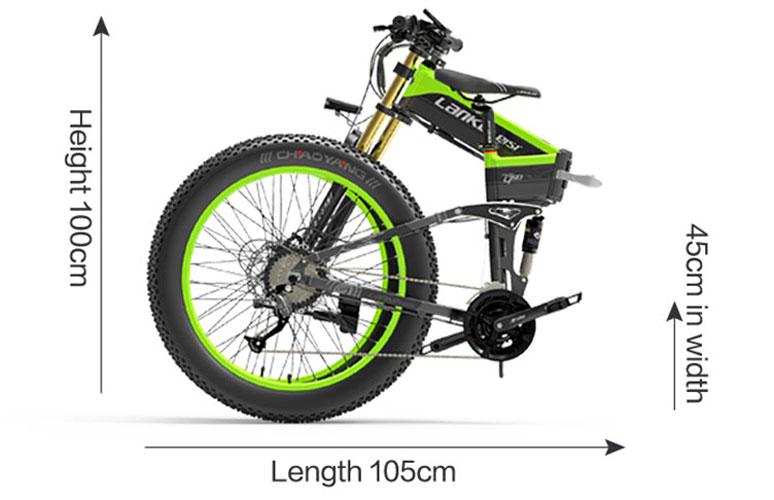 LANKELEISI T750 Plus - Plegada