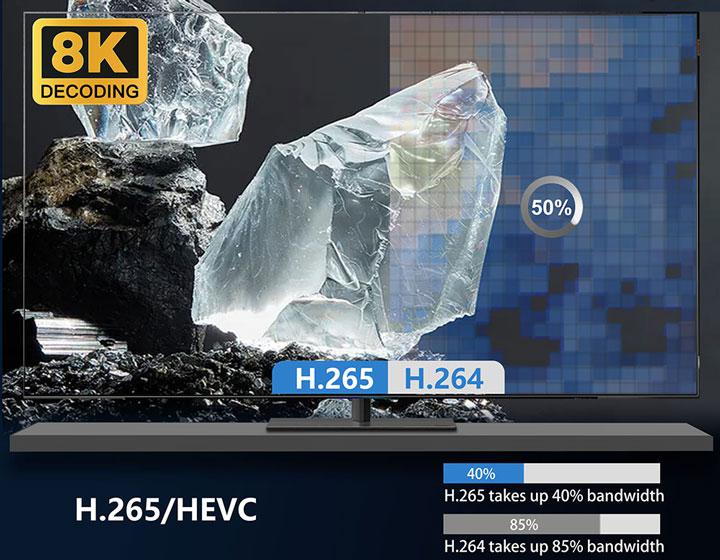 XNANO X1 - Decodificación 8K