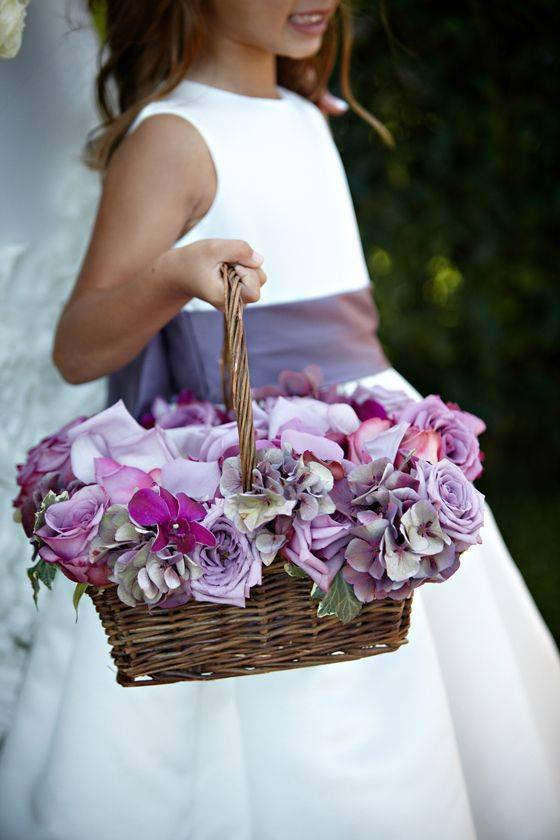 Canastas grandes para pajes de boda