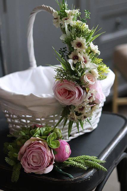 Canastas grandes para pajes de boda