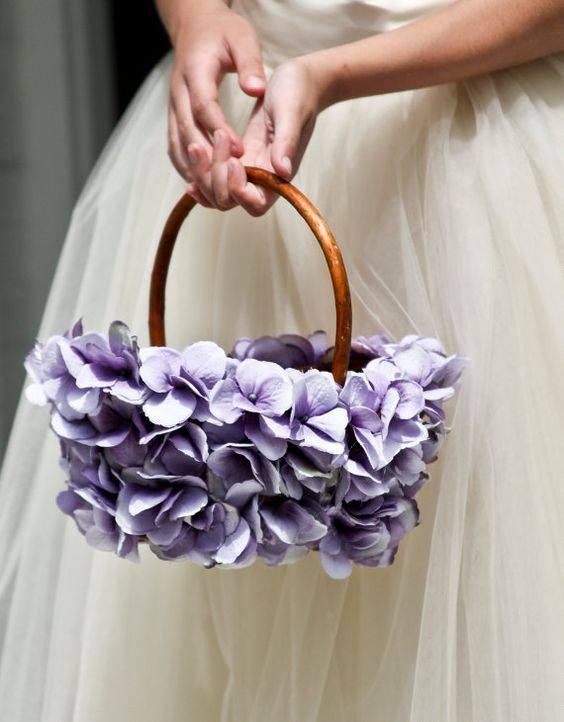 Ideas de canastas modernas para pajes de boda