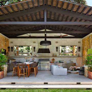 Cocinas al aire libre de ladrillo