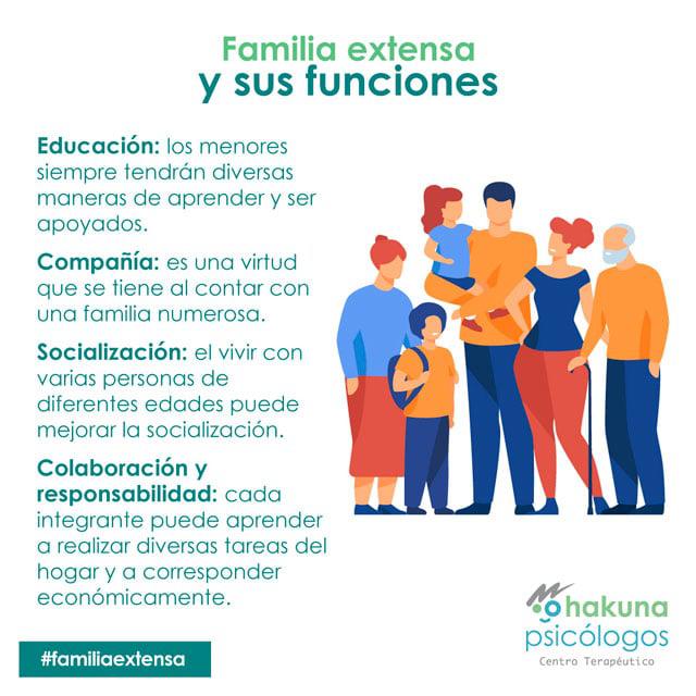 Familia extensa y sus funciones
