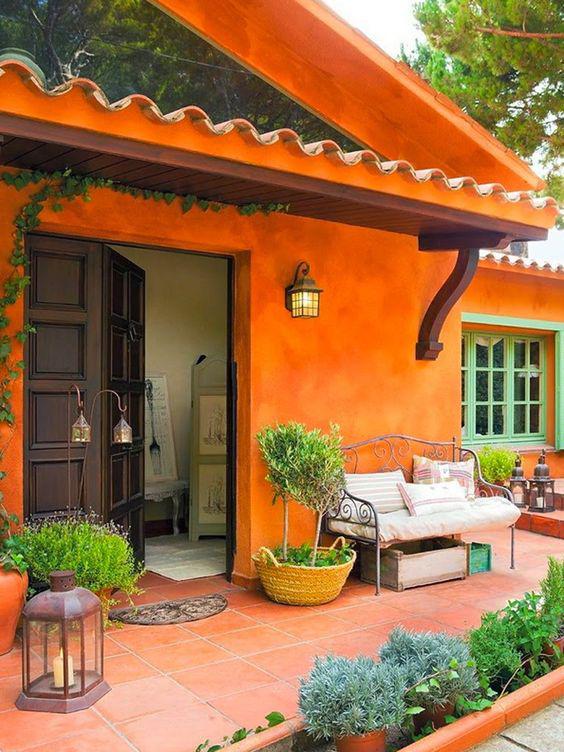 Casas rústicas en zonas rurales divinas