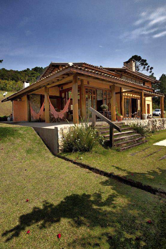Casas rústicas en zonas rurales divinas