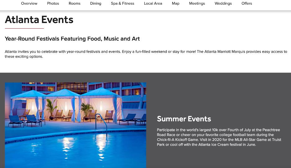 Evento de Marriott en Atlanta