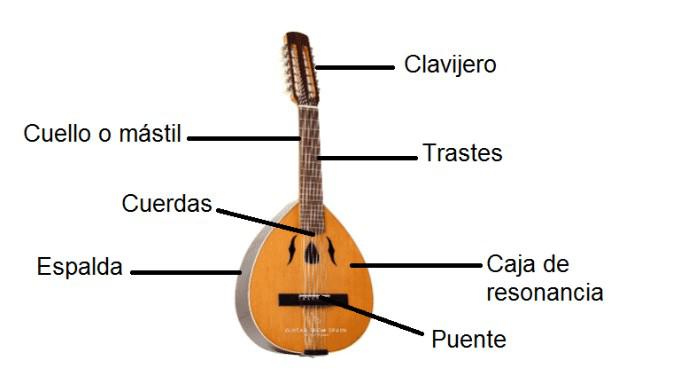 dibujo del laúd