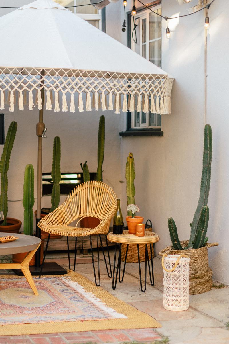 Decorar el patio