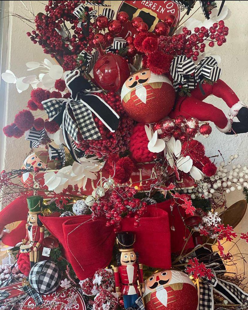 Decoración de navidad moderna