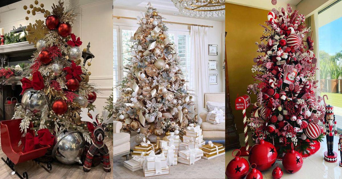 Como decorar la base del árbol de navidad