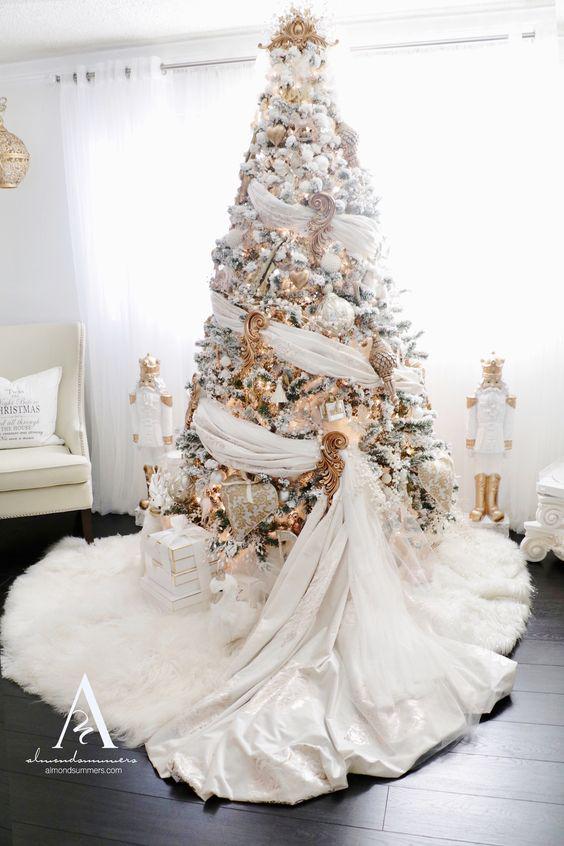 Diseños de bases para el árbol de navidad modernas