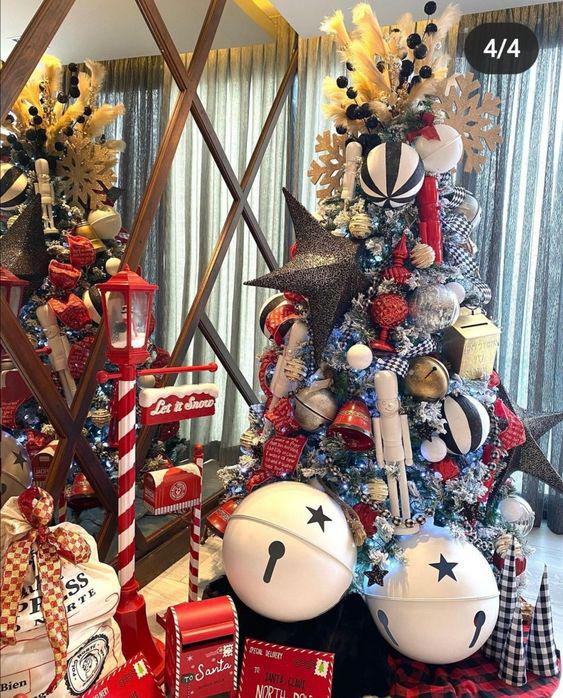 Diseños de bases para el árbol de navidad modernas