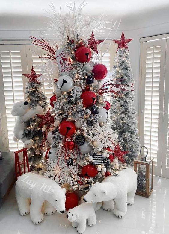 Diseños de bases para el árbol de navidad modernas