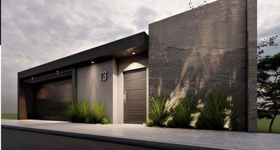 Colores para casas modernas de una planta