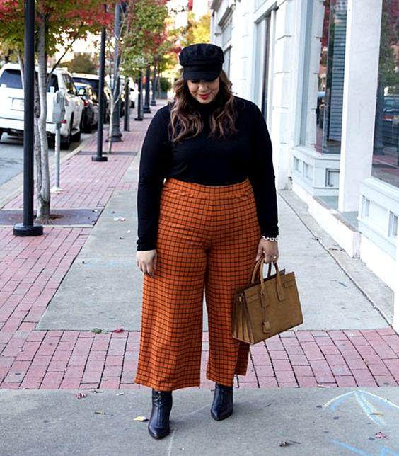 Outfits formales plus size para invierno