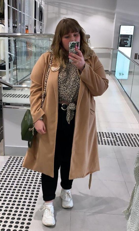 Outfits formales plus size para invierno