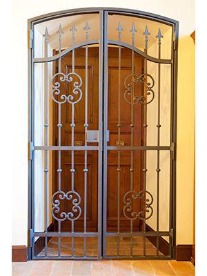 Diseños de puertas de hierro forjado