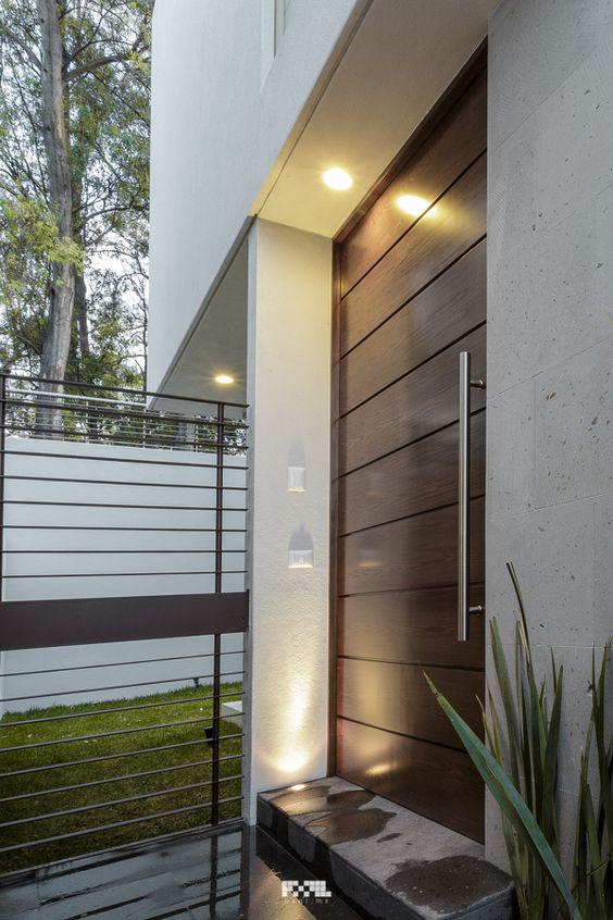 Puertas de hierro forjado modernas