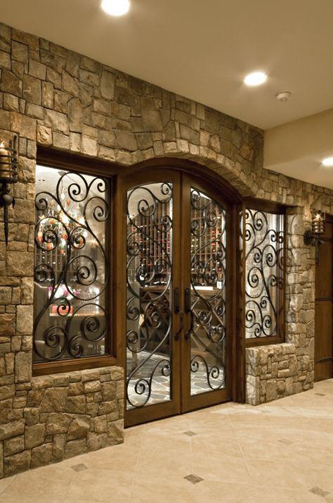 Puertas de hierro estilo tradicional