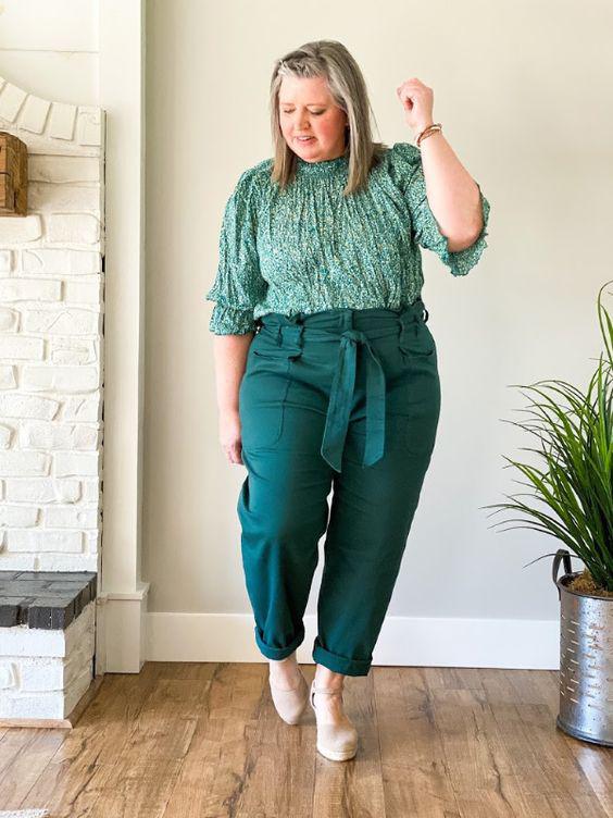 Outfits para el trabajo plus size