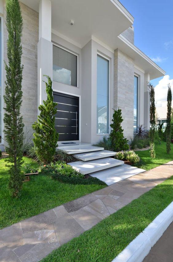 Diseños de entradas con escaleras