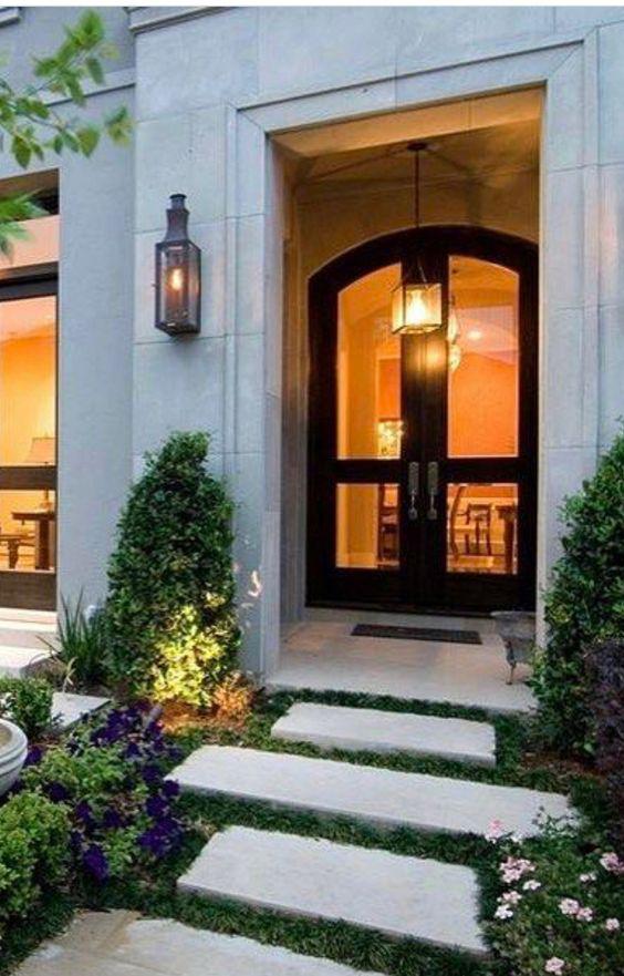 Diseños de entradas con escaleras