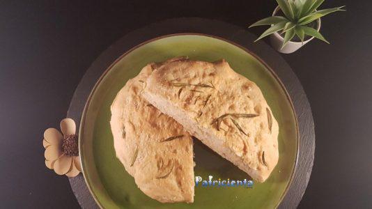 foccacia sin amasado en freidora de aire 9 en 1 de lidl