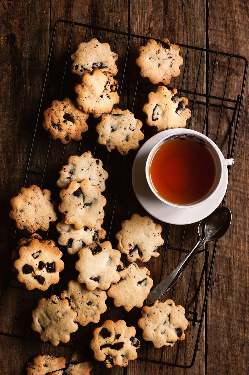 Cookies de chocolate crujiente