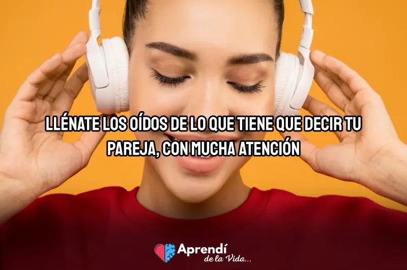 escuchar a tu pareja