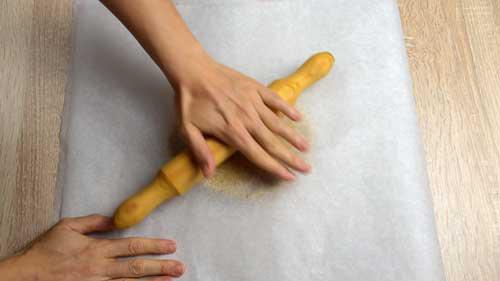 amasar la masa de galletas napolitanas caseras