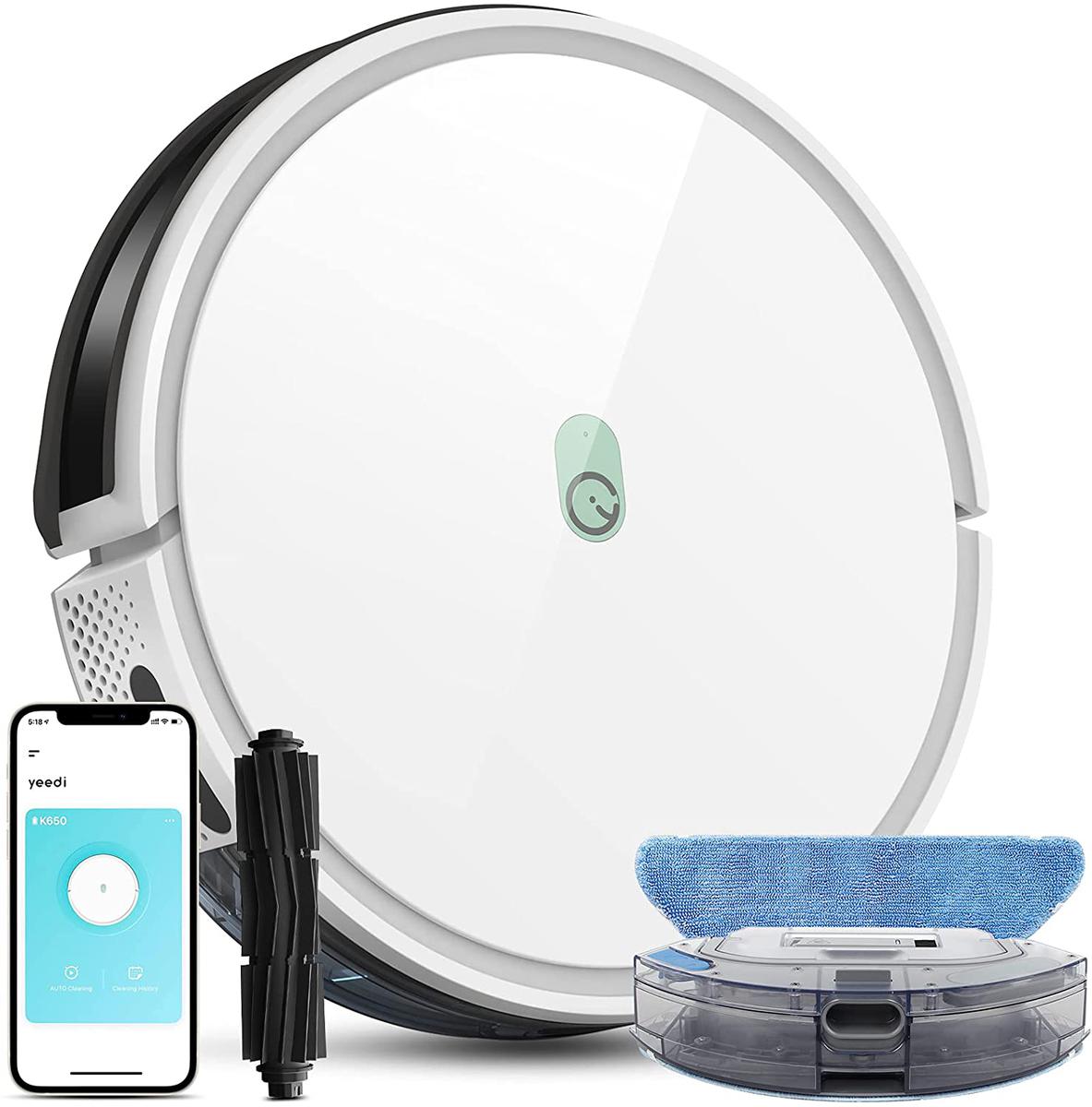 yeedi k650 Robot Aspirador y Fregasuelos