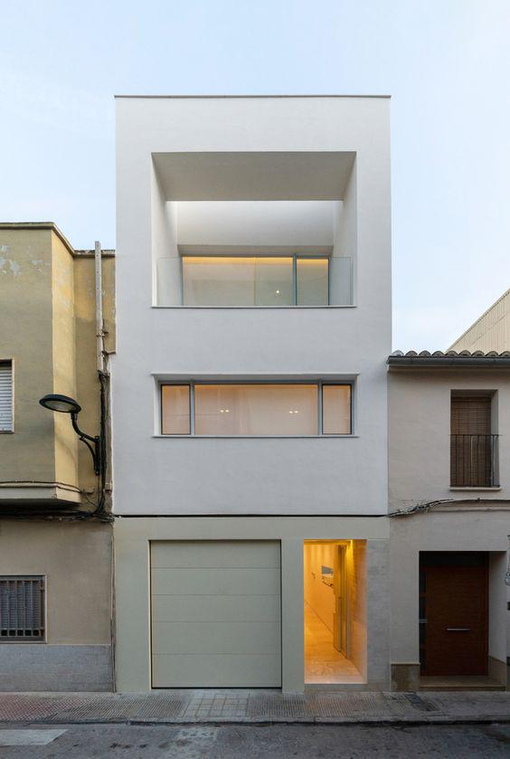 Materiales para casas angostas