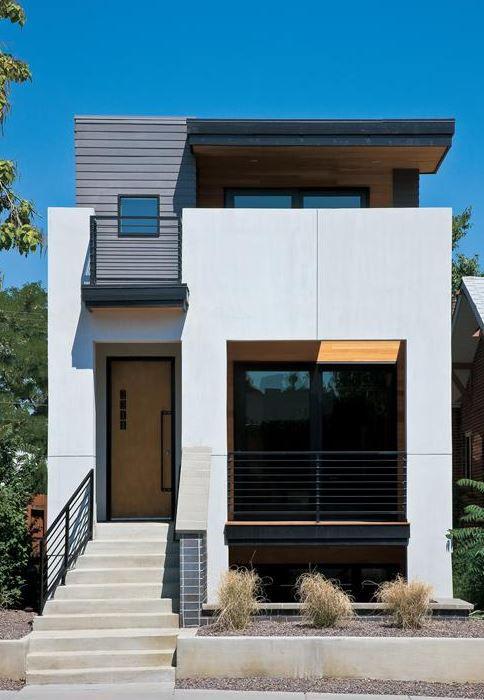 Materiales para casas angostas