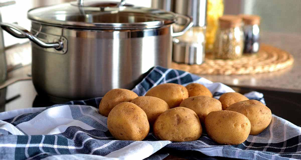 Conservar patatas en casa