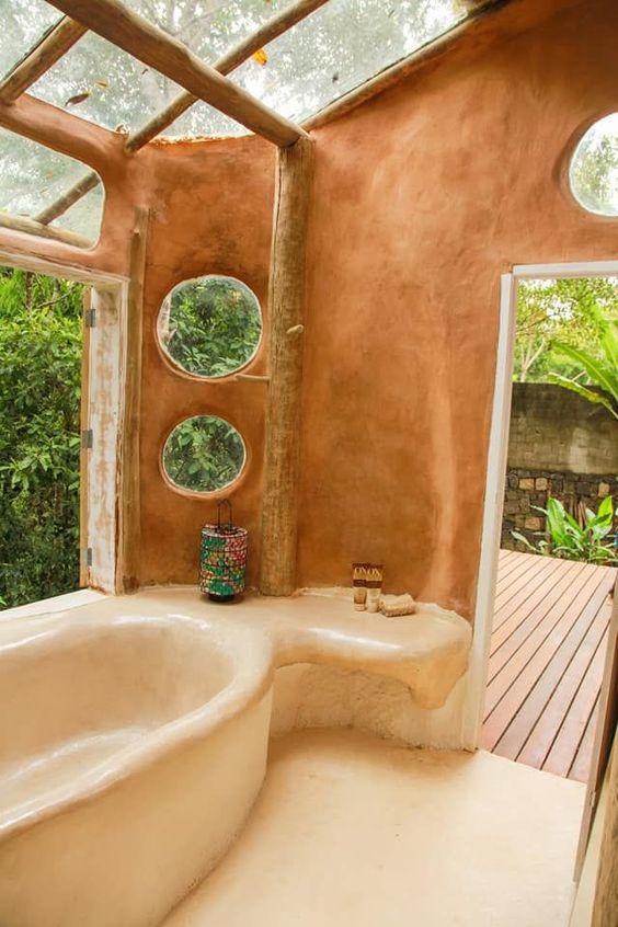 Interiores para casas de adobe y barro