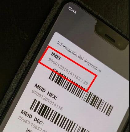 saber numero imei