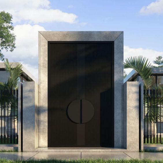 Diseños de puertas principales modernas