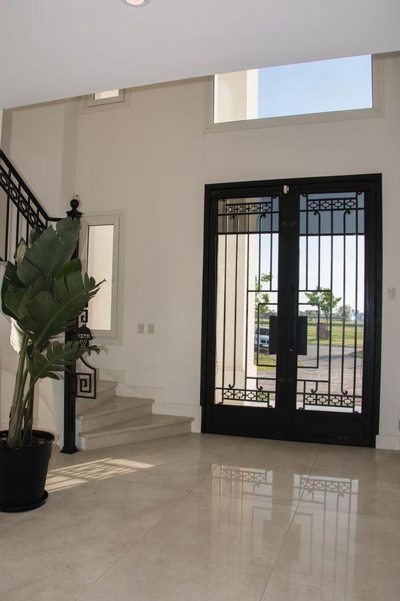 Puertas principales de herrería