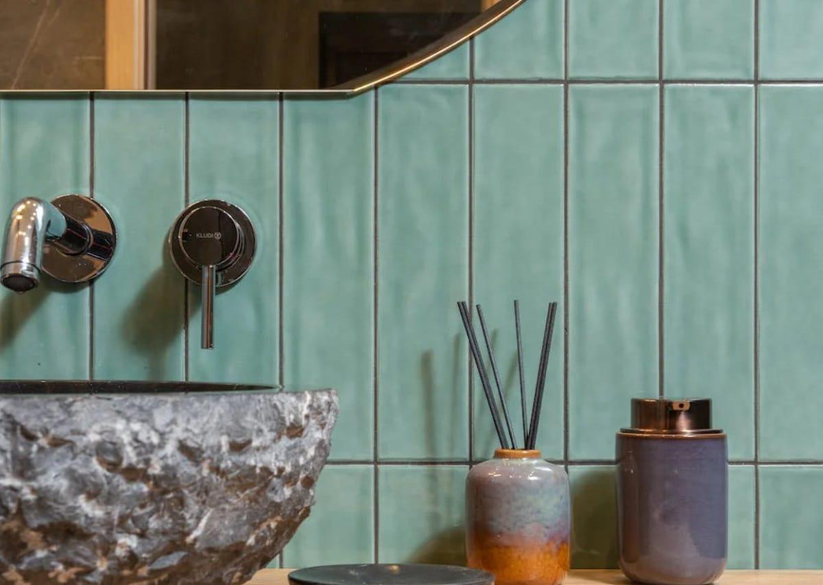 Tonalidades de verde para azulejos