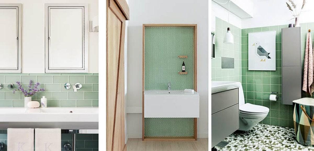 Tipos de verde para el baño