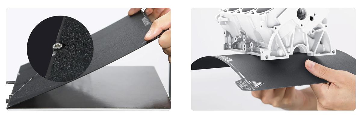 Creality Ender-5 S1 - Superficie de impresión