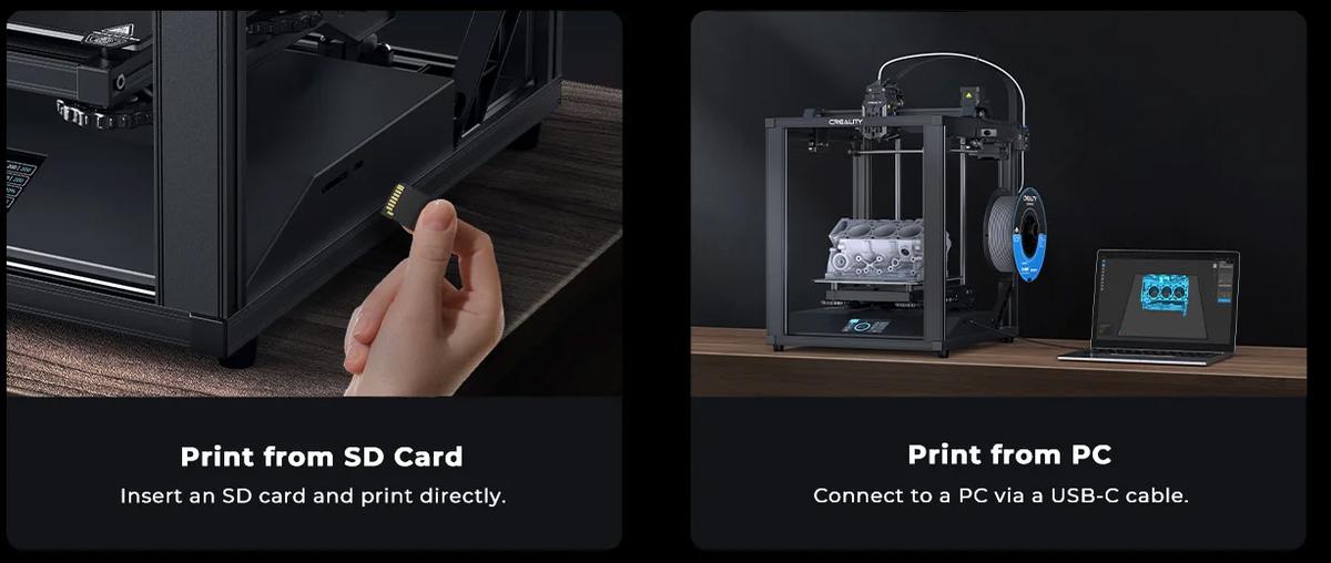 Creality Ender-5 S1 - Conectividad