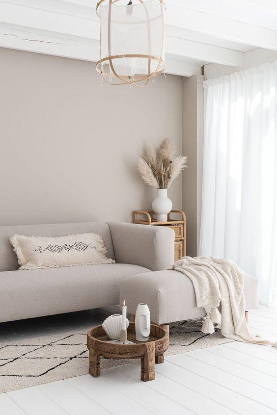 Interiores con color camel