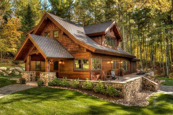 Diseños de casas rusticas de madera