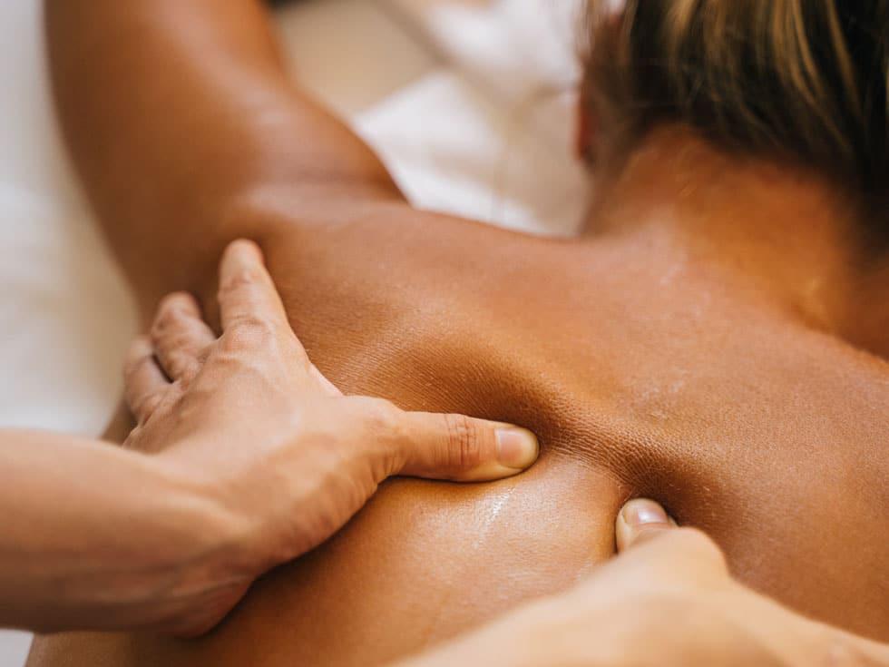 Masajes con drenaje linfático manual