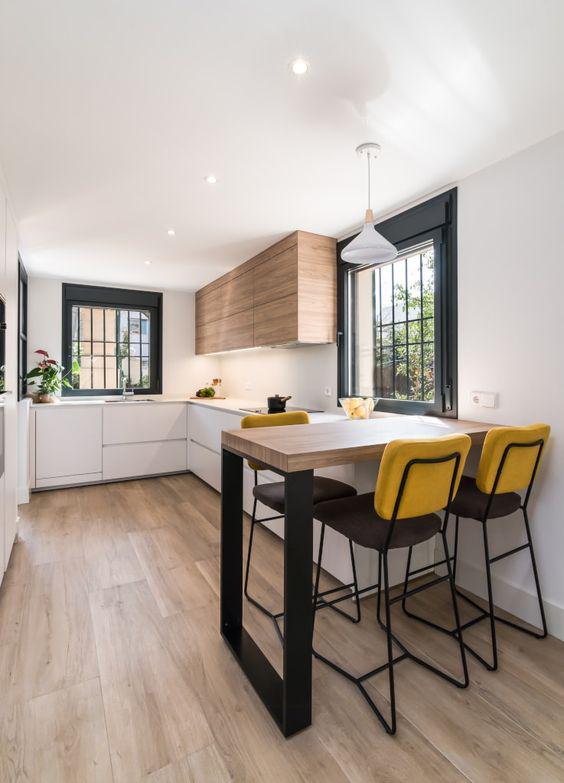 Barras desayunadoras pequeñas