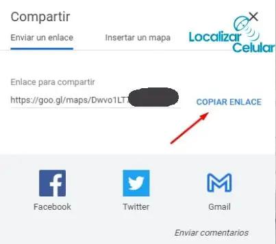 compartir ubicacion google maps escritorio