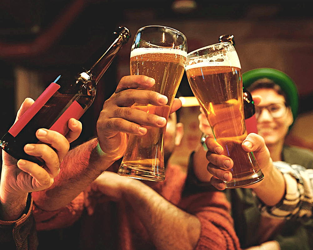 tomar alcohol moderadamente afecta la salud